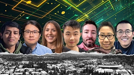 Collage of new faculty for computer and data sciences