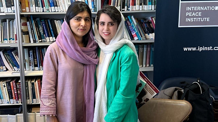 Saghar Salehi and Malala